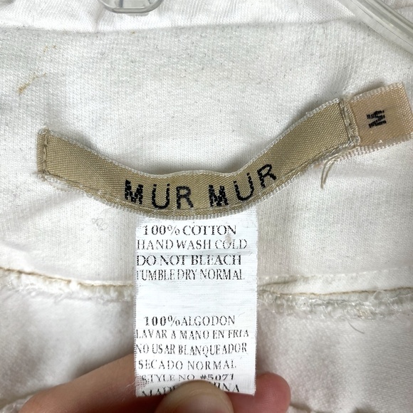 Mur Mur Ivory Double Zipper Jacket - Picture 10 of 10